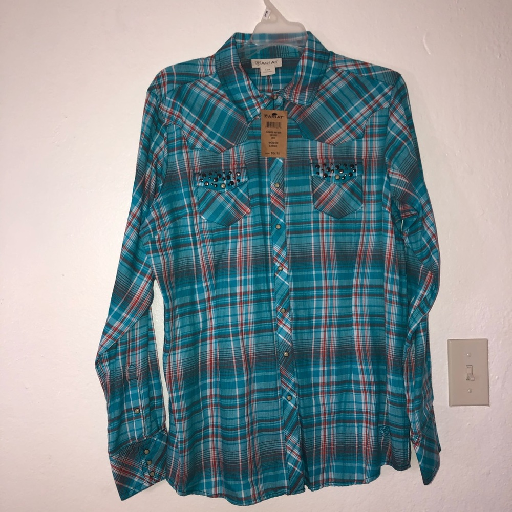 Ariat plaid shirt